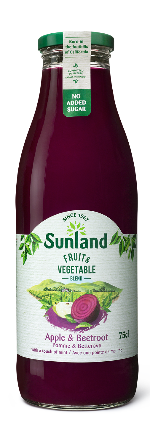 Apple & beetroot blend with a touch of mint 75cl