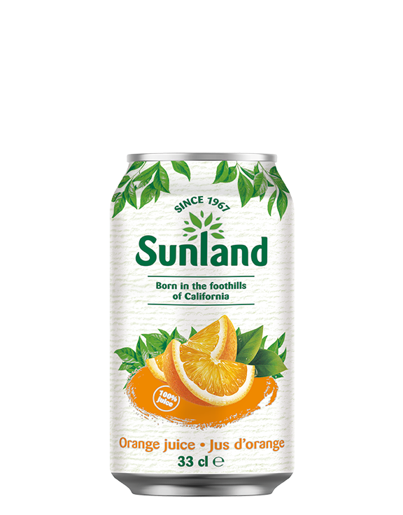 Orange juice 33cl can